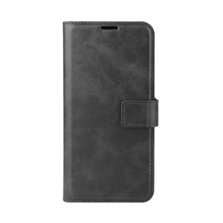 Чехол-книжка Retro Calf Pattern Buckle для Samsung Galaxy A52/A52s - черный