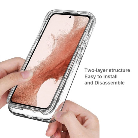 Двусторонний чехол Integrated Gradient для Samsung Galaxy S23 5G - розовый