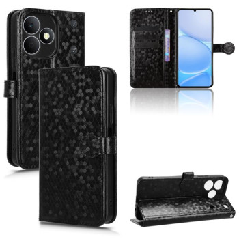 Чехол-книжка Honeycomb Dot на Realme Note 80 4G — чёрный