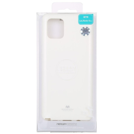 Чехол MERCURY GOOSPERY JELLY на Samsung Galaxy A81/M60s/Note 10 Lite - белый