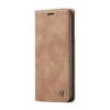 Кожаный чехол CaseMe-013 Multifunctional на Samsung Galaxy S20 - коричневый