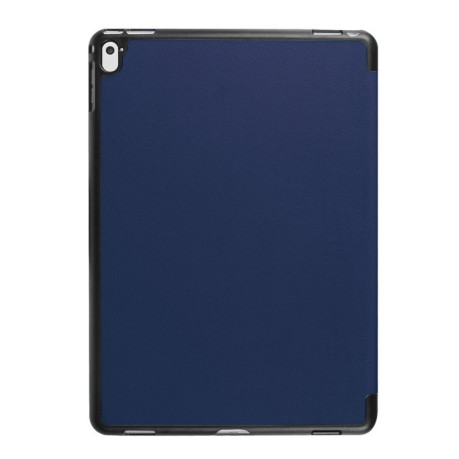 Чехол-книжка Custer Texture Horizontal Flip на  iPad Pro 12.9 - темно-синий