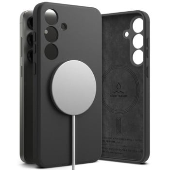 Оригінальний чохол Ringke Silicone MagSafe для Samsung Galaxy S25+ - Black