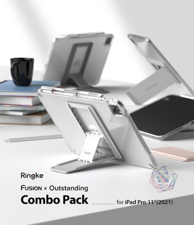 Противоударный чехол RINGKE GEN FUSION COMBO для iPad Pro 11 2021 - черный