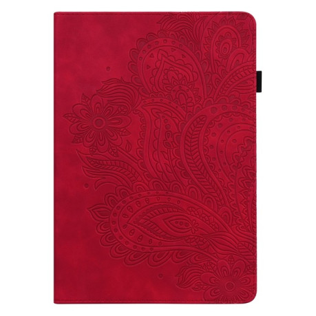 Чехол-книжка Peacock Embossed для Xiaomi Pad 5 / 5 Pro - красный
