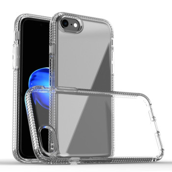 Противоударный чехол Airbag для iPhone SE 2020 / 8 / 7 - прозрачный
