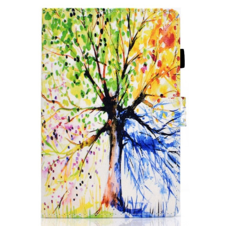 Чехол-книжка Colored Drawing на iPad 9/8/7 10.2 (2019/2020/2021) - Colorful Tree