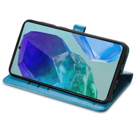 Чохол-книжка Cat and Dog для Samsung Galaxy A16 - синій