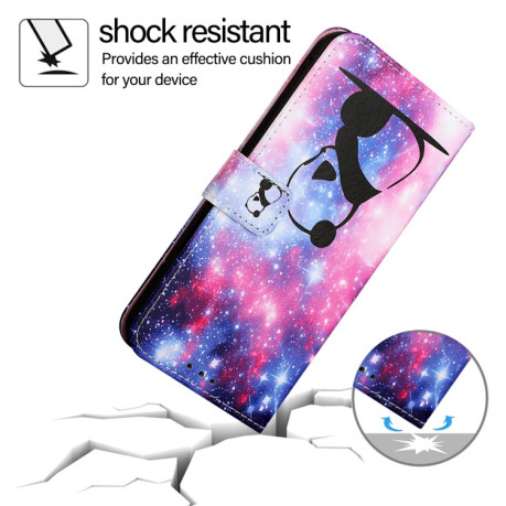 Чохол-книжка Colored Drawing Pattern Plain Weave Leather для Xiaomi 14T Pro - Panda
