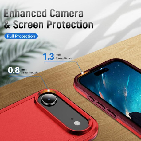 Противоударный чехол Heavy Duty Armor для iPhone Air - красный