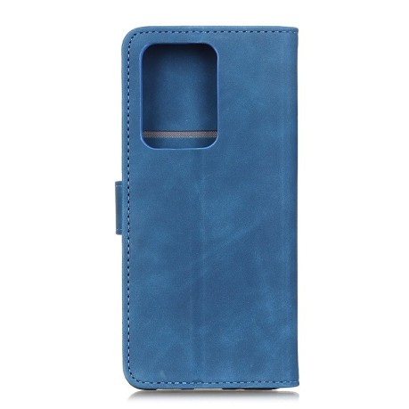Чохол-книжка KHAZNEH Cowhide Texture Samsung Galaxy Note 20 Ultra - синій