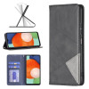 Чехол-книжка Rhombus Texture для Samsung Galaxy A13 4G - черный