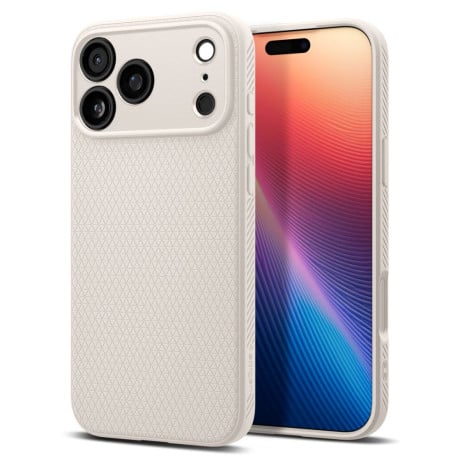 Оригінальний чохол Spigen Liquid Air на iPhone 17 Pro Max - Titanium
