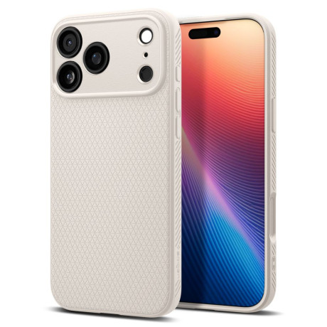 Оригинальный чехол Spigen Liquid Air на iPhone 17 Pro - titanium
