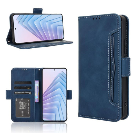 Чохол-книжка Skin Feel Calf Xiaomi Redmi Note 14 4G 164.84mm EU Version - синій