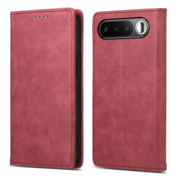 Чохол-книжка Business Solid Color із захистом від сканування RFID на Realme 16 5G — червоний