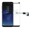 Захисне 3D Скло 0.26 mm 9H вигнуті краї підходить до всіх чохлів для Samsung Galaxy S8/G950-чорне