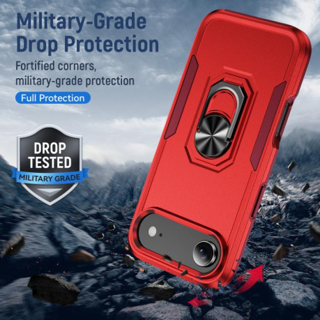 Противоударный чехол Heavy Duty Armor для iPhone Air - красный