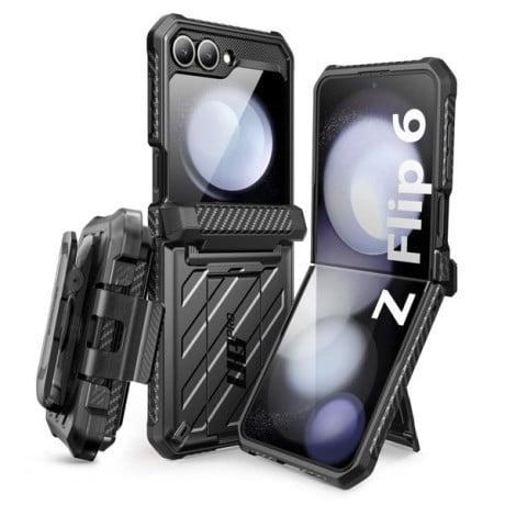 Двосторонній чохол Supcase Unicorn Beetle Pro для Samsung Galaxy Flip 6 - Black