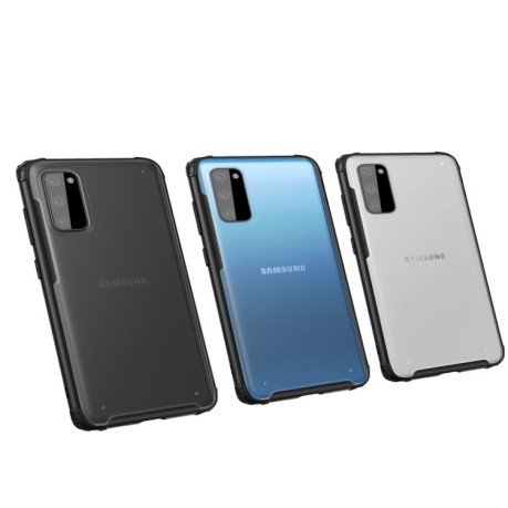 Ударозахисний чохол Four-corner на Samsung Galaxy S20-червоний