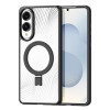 Чехол DUX DUCIS Aimo Series MagSafe Frosted Feel на Samsung Galaxy S25 Edge 5G - черный