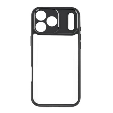 Чехол Frosted гибрид на iPhone 17 Pro - черный