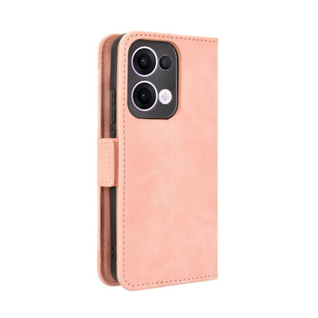 Чехол-книжка Skin Feel Calf на OPPO Reno13 5G Global - розовый