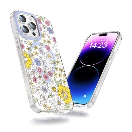 Чохол протиударний with Magsafe Magnetic Shockproof для iPhone 15 - Little Flower