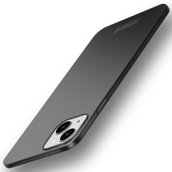 Ультратонкий чехол PINWUYO Micro-Frosted PC Ultra-thin Hard на iPhone 15 Plus - черный