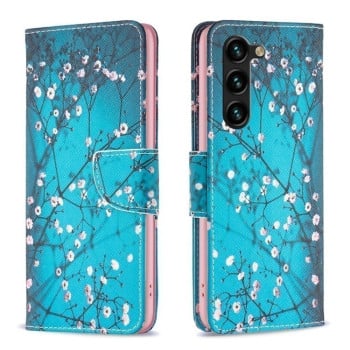 Чохол-книжка Colored Drawing Pattern для Samsung Galaxy S25+ 5G - Blossom