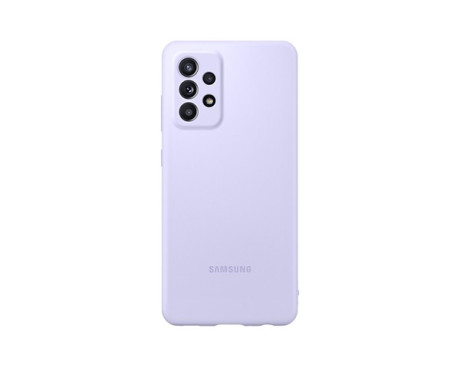 Оригинальный чехол Samsung Silicone Cover для Samsung Galaxy A52/A52s purple