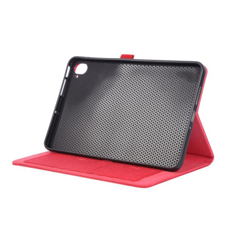 Чехол-книжка Fabric Leather для Xiaomi Redmi K Pad - красный