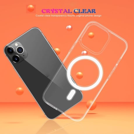 Противоударный чехол Clear Crystal Acrylic для iPhone 14 Pro - прозрачный