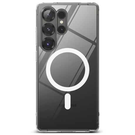 Оригинальный чехол Ringke Fusion MagSafe для Samsung Galaxy S25 Ultra - Clear