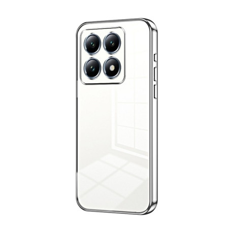 Протиударний чохол Space Fine Hole для Xiaomi 14T Pro - сріблястий