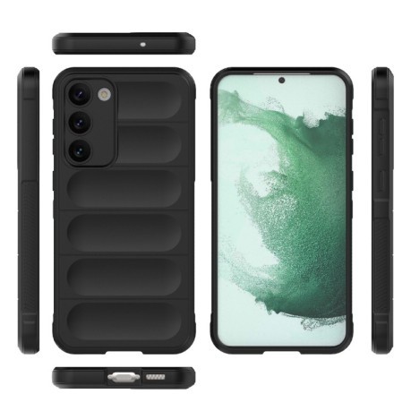 Силіконовий чохол Magic Flannel для Samsung Galaxy S23+Plus 5G - темно-сірий