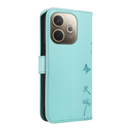 Чохол-книжка Dandelion Embossed Pattern Flip Leather для OPPO A5 Pro 5G Global - зелений