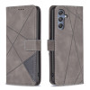 Чохол-книжка Rhombus Texture для Samsung Galaxy M34 5G - сірий