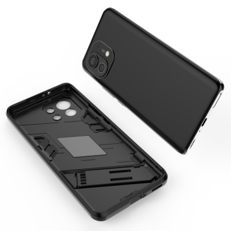 Протиударний чохол Punk Armor для Xiaomi Mi 11 - чорний
