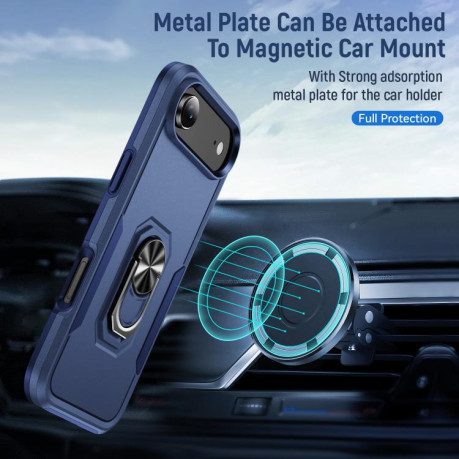 Противоударный чехол Heavy Duty Armor для iPhone Air - синий