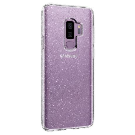 Оригінальний чохол Spigen Liquid Crystal Galaxy S9+ Glitter Crystal Quartz