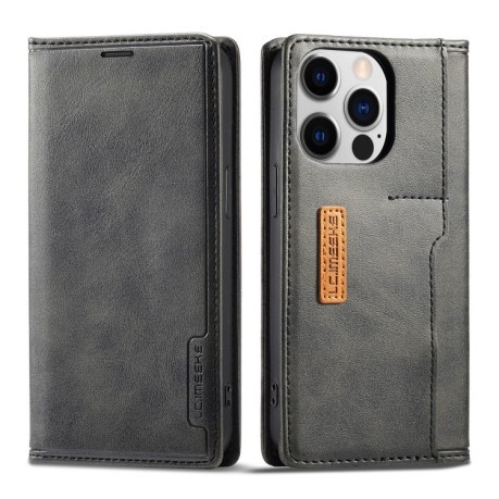Чохол-книжка LC.IMEEKE LC-001 Series для iPhone 14 Pro Max - чорний