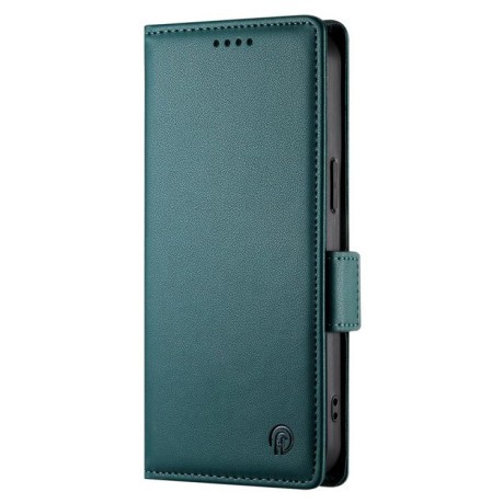 Чохол-книжка Side Buckle Magnetic Frosted Leather для OPPO A5 PRO 5G - зелений
