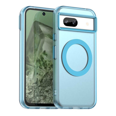 Протиударний чохол MagSafe Holder PC Hybrid для Google Pixel 8a - синій