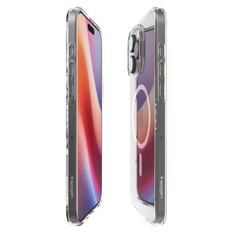 Оригинальный чехол Spigen Liquid Crystal MagSafe на iPhone 16 Pro - Clear