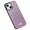 Чехол SULADA Glittery для iPhone 15 Plus - фиолетовый