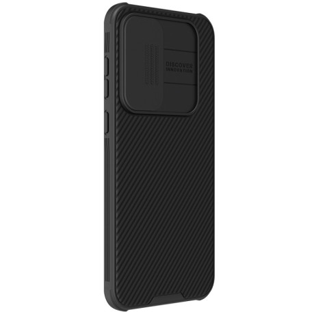 Противоударный чехол NILLKIN CamShield (MagSafe) для Samsung Galaxy A35 - черный