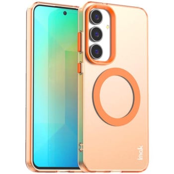 Чохол IMAK Candy Series з MagSafe на Samsung Galaxy S25 FE 5G - помаранчевий