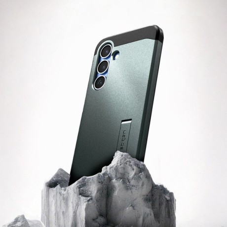 Оригінальний чохол Spigen Tough Armor Mag (Magsafe) для Samsung Galaxy S25 - Green
