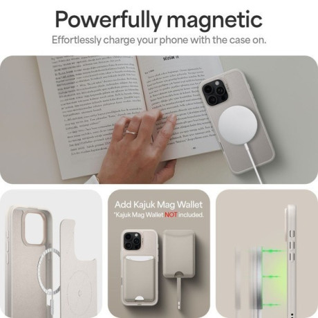 Оригінальний чохол Spigen Cyrill Kajuk (Magsafe) для iPhone 16 Pro - Beige